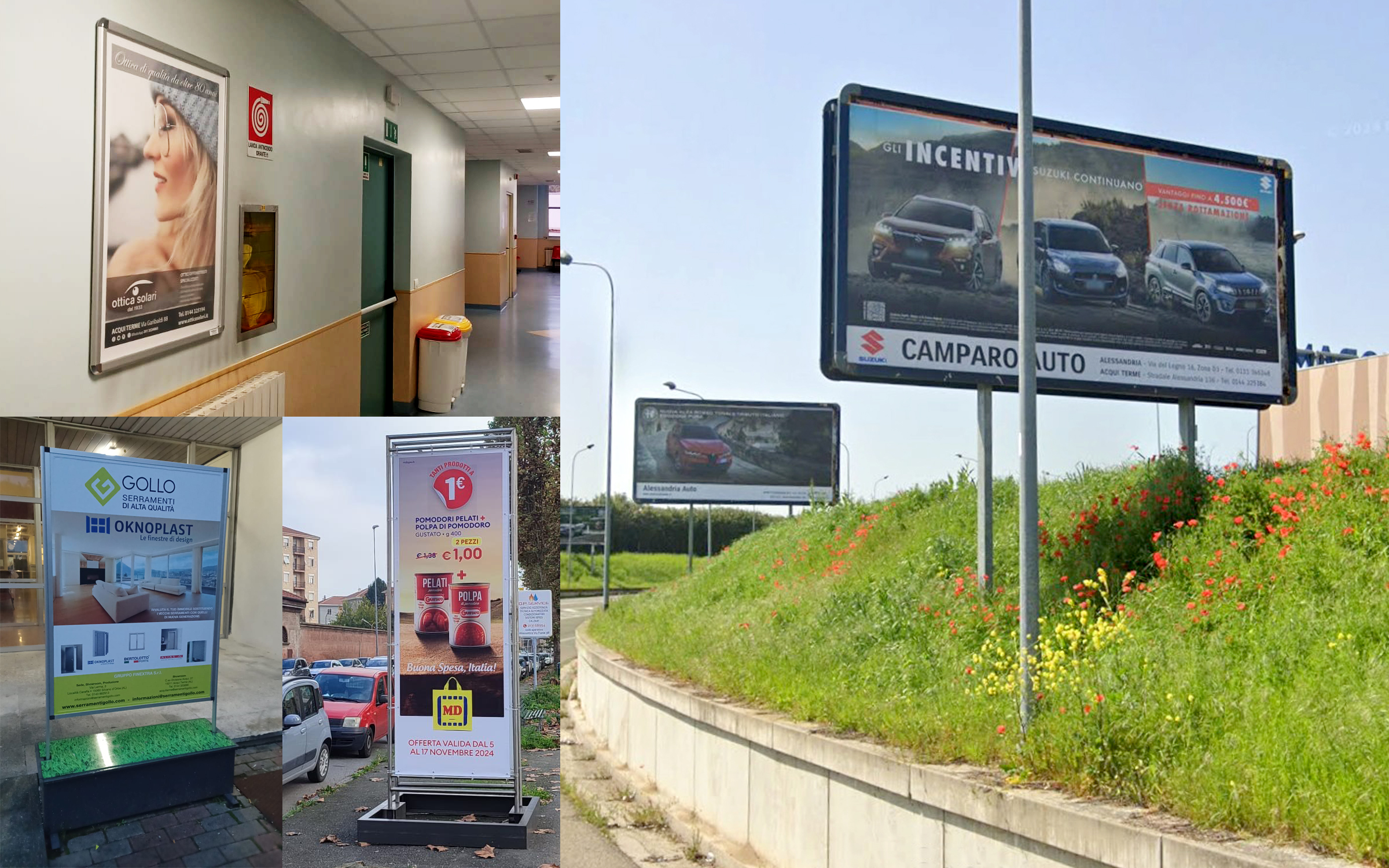 Union Pubbli3, Affissioni