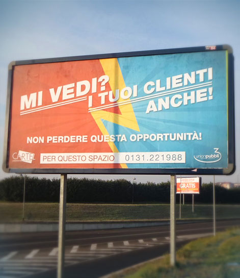Union Pubbli3, Affissioni Union Pubbli3, Affissioni